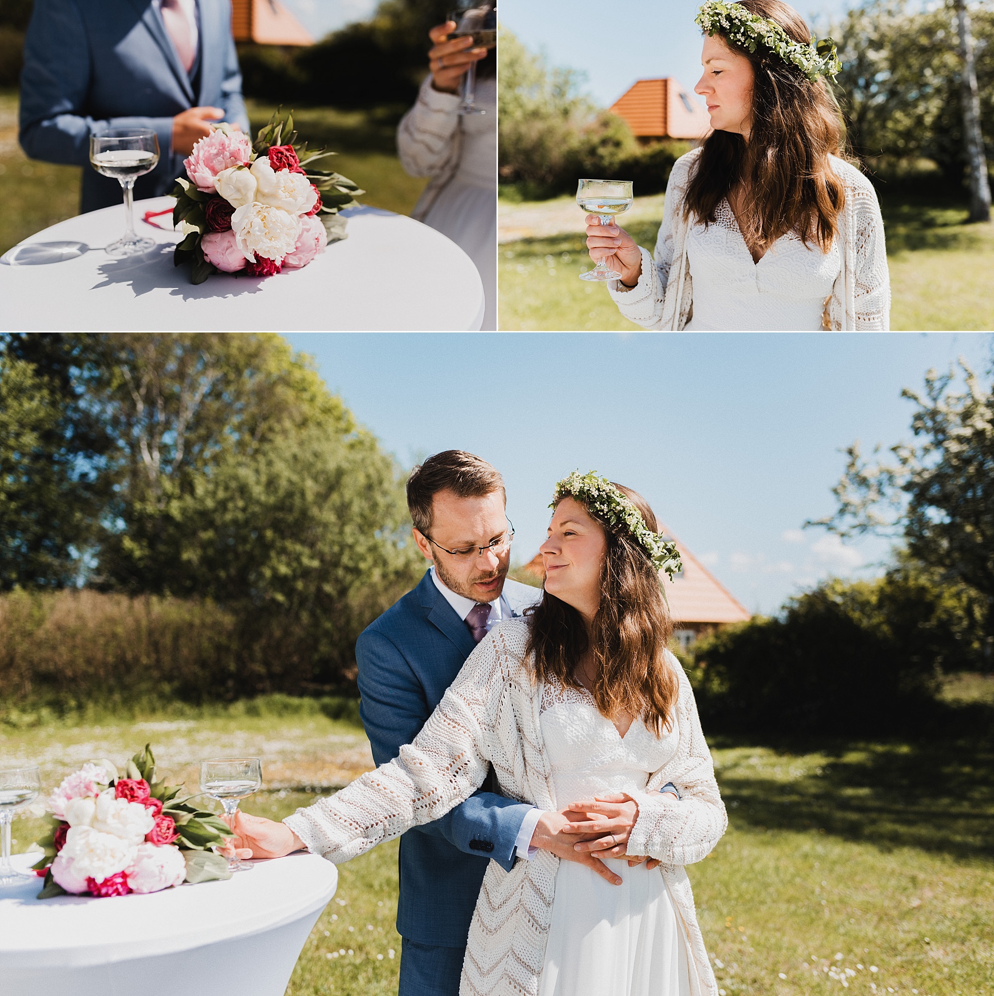 Hochzeit Asta Nielsen Haus - Hochzeitsfotograf Hiddensee - Heiraten in Vitte - Hochzeitsfotos Ostsee