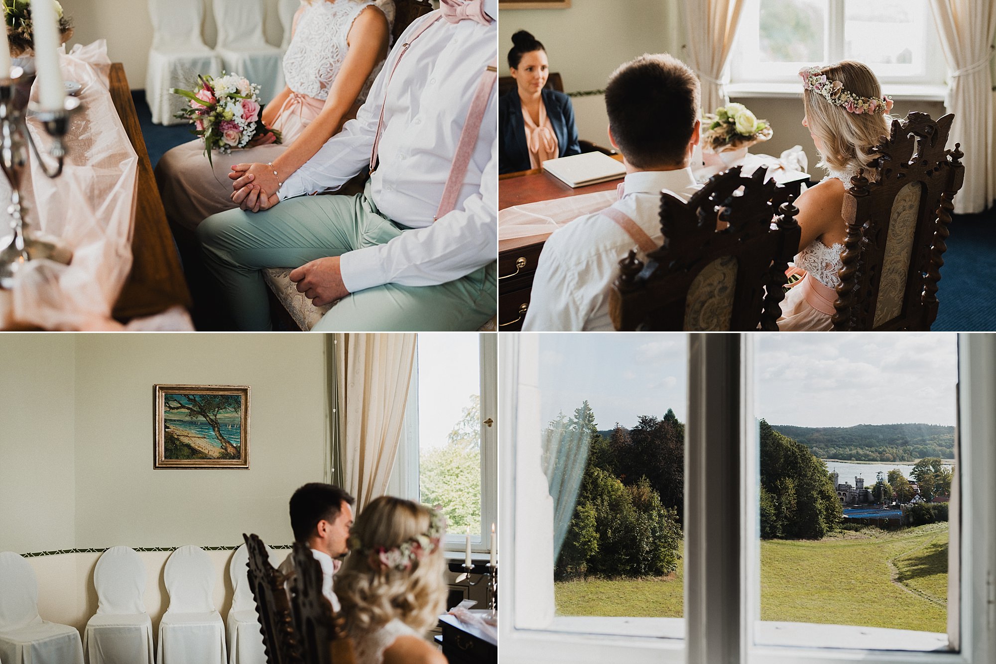 Hochzeit im Schlosshotel Ralswiek - Hochzeitsreportage auf Rügen - Heiraten im Schloss Ralswiek, Granitz oder Ranzow - Hochzeitsfotograf Ostsee