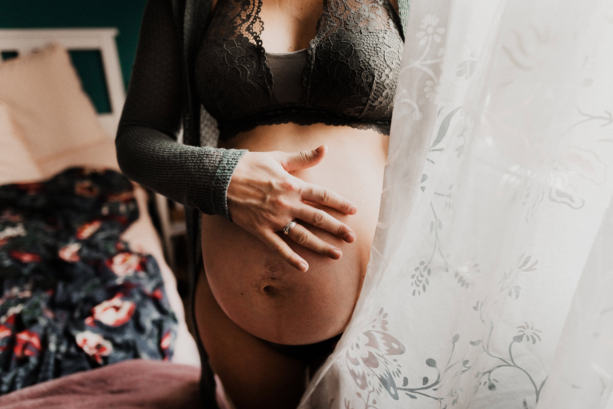 Schwangerschaftsshooting - Rostock - Fotograf - Warnemünde - Babybauch