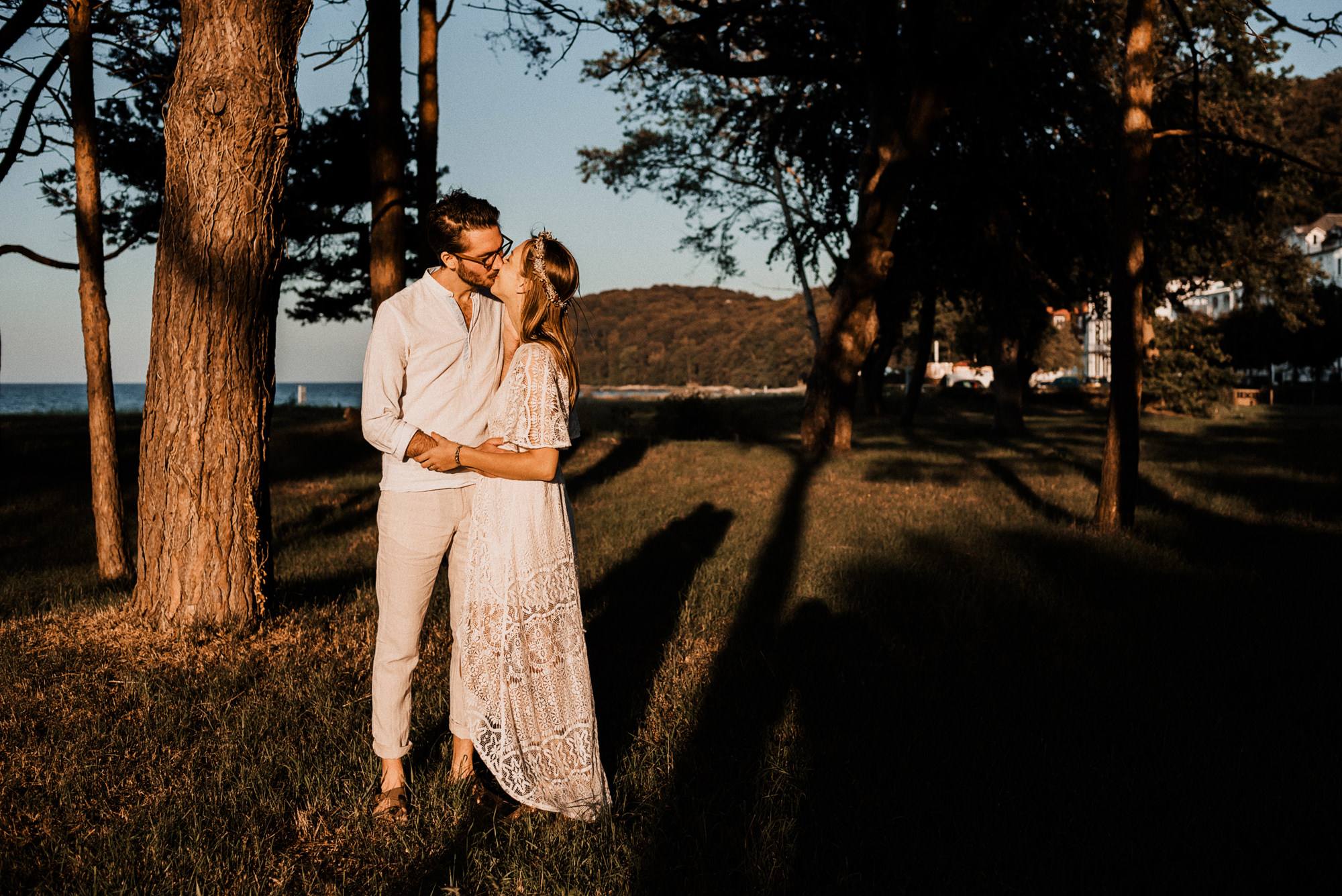 Hochzeitsfotograf an der Ostsee - freie Trauung auf Rügen - Paarfotografie in Binz