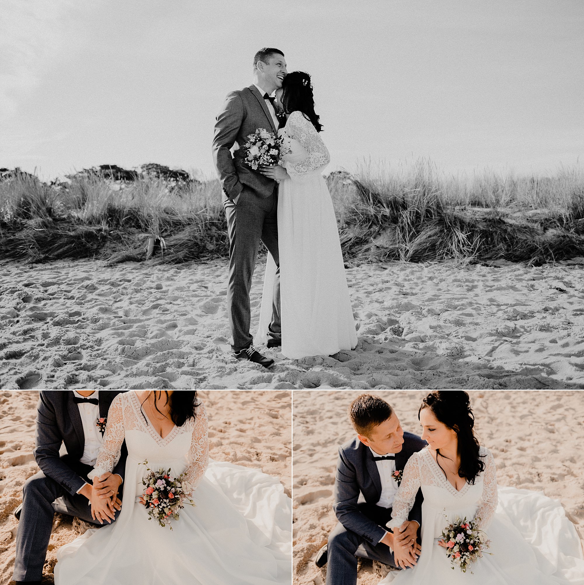 Hochzeitsfotograf - Standesamt Baabe - Hochzeitsfotos - Rügen - Fotoshooting - Brautpaar - Hochzeitsfotografie - Sassnitz - Brautpaarshooting - Insel Rügen - After Wedding Shooting - Binz 